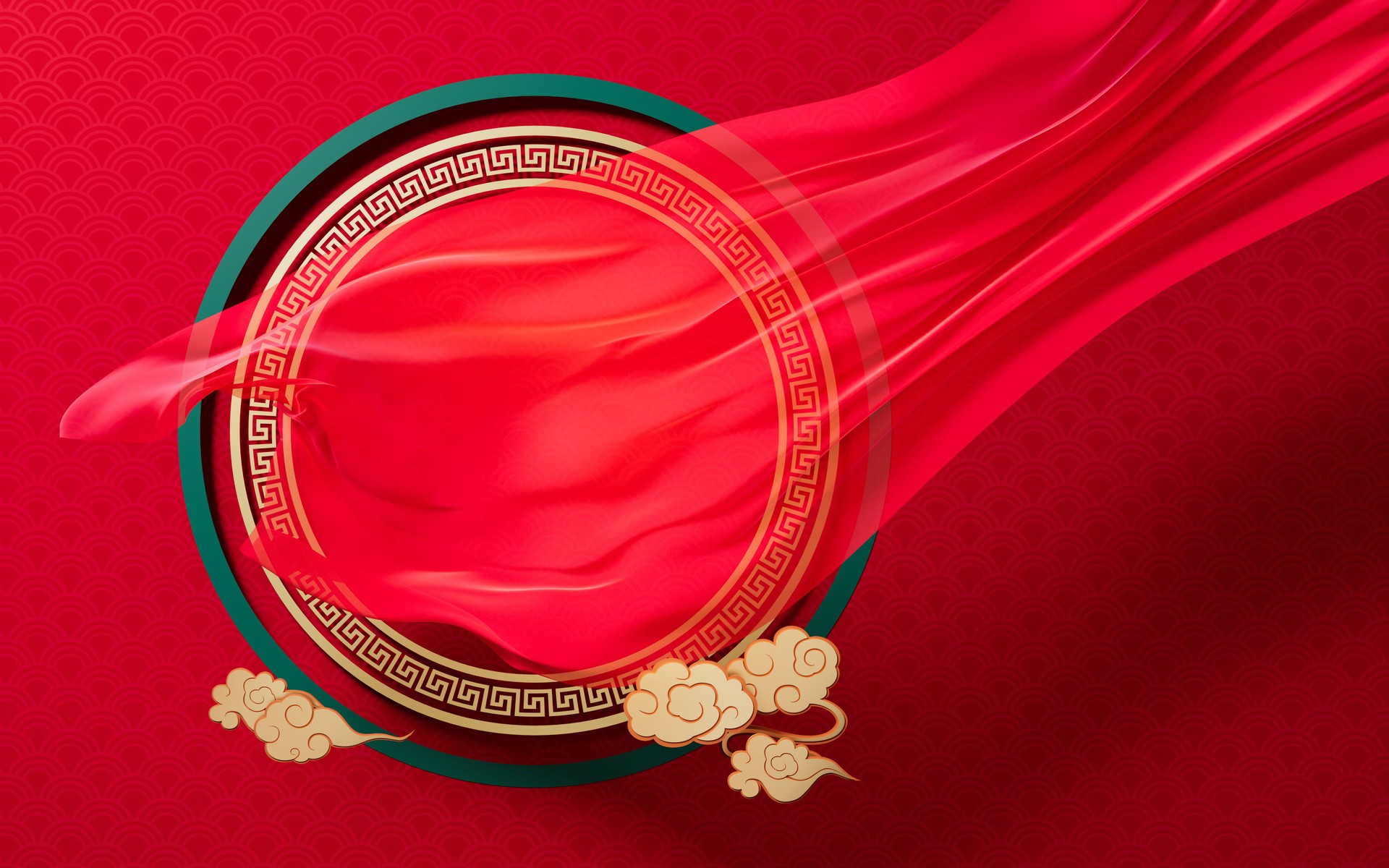 Chinese style scene and chinese style background, 3d rendering.